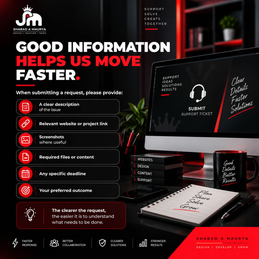 GOOD INFORMATION HELPS US MOVE FASTER._Sharad A MAurya
