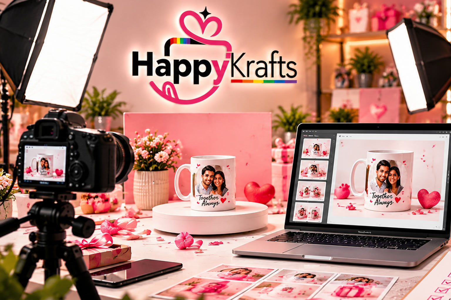 HappyKrafts Product Setup Studio