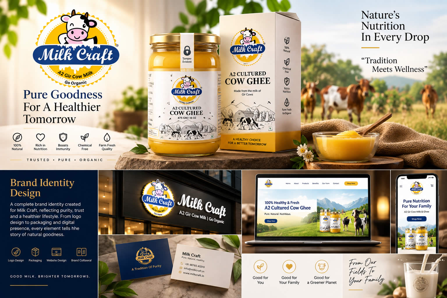 Milk Craft Luxury Brand Showcase