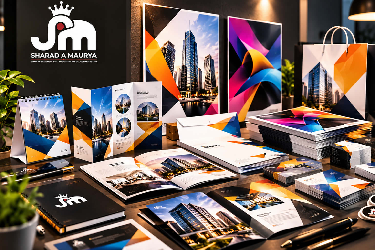 Premium Brand Identity Showcase_Sharad A MAurya_Print Materials