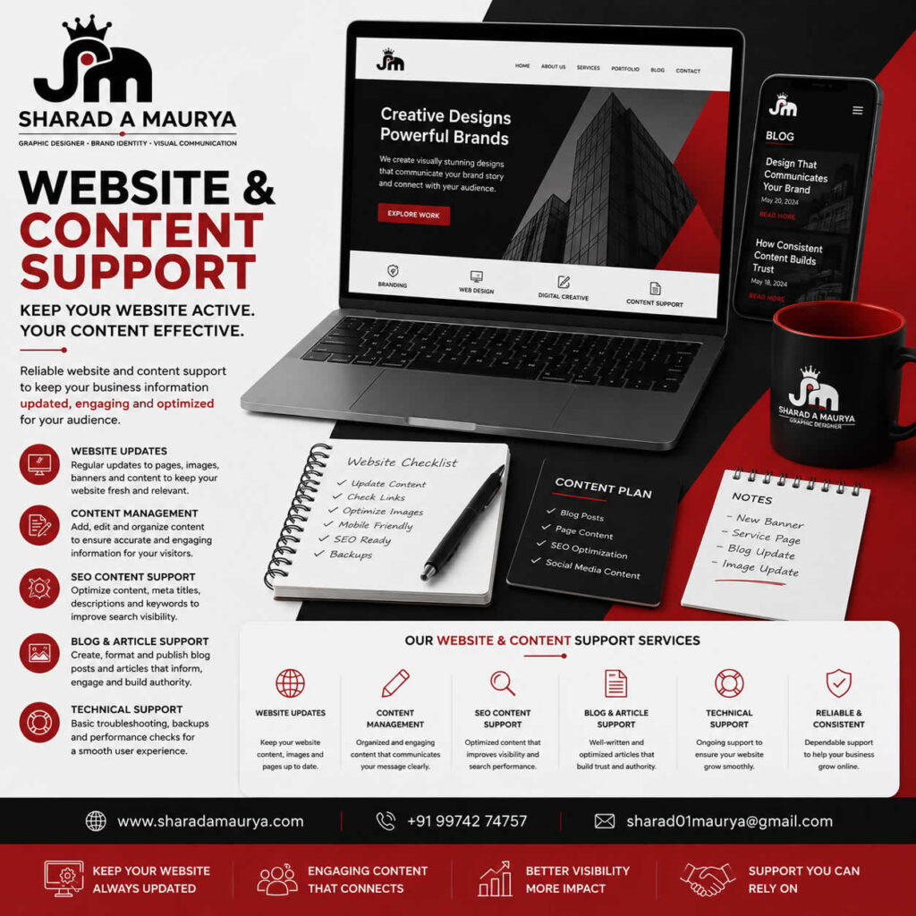 Website & Content Support_Sharad A Maurya